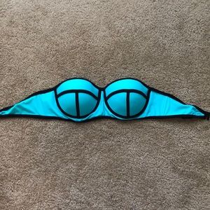 Green triangle bikini top!